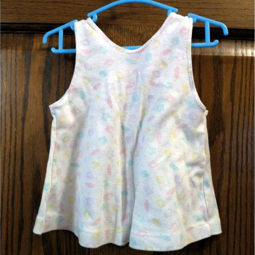 24m Vintage Carters Baby Seashell Sundress